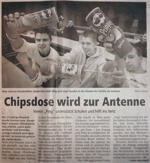 Bericht der Ruhrnachrichten vom 20.02.2003